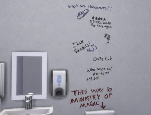 Bathroom Graffiti