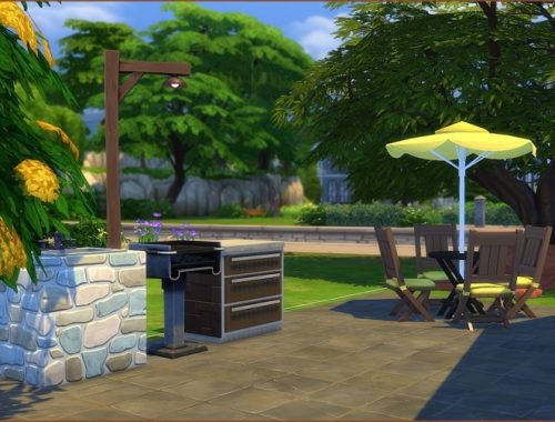 Bay Cottage No CC by oumamea at Mod The Sims