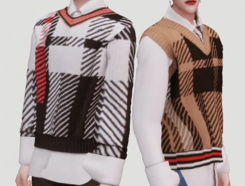 Boys knit shirts set at Kiro