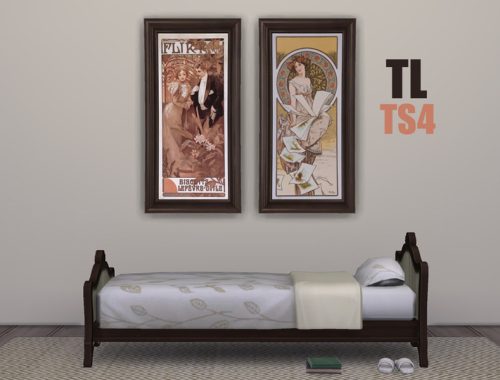 Poster Art Deco by Mucha