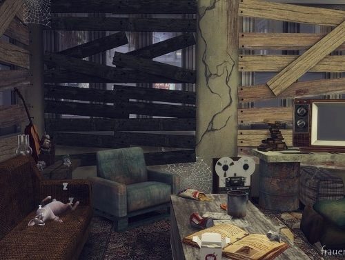 Abandoned apartment at Frau Engel