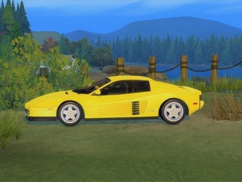 Ferrari Testarossa at LorySims