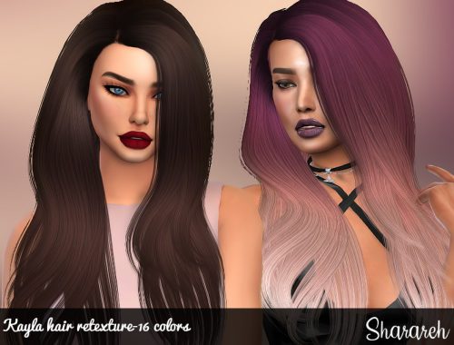 Kayla hair retexture