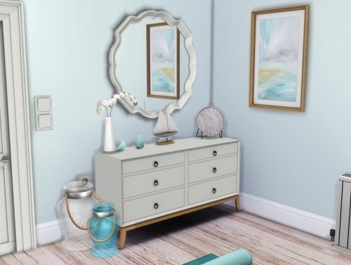 BEACH BEDROOM at MODELSIMS4