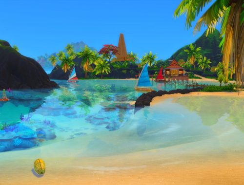 Beach CAS Backgrounds