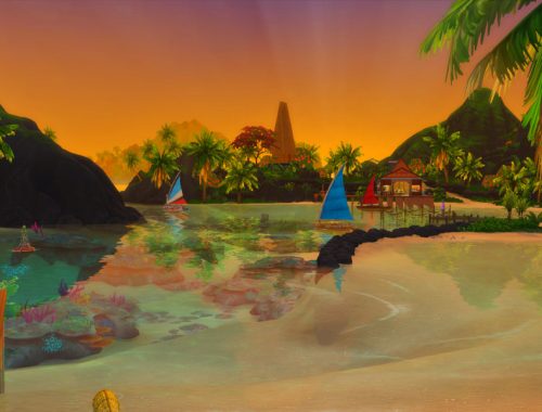 Beach CAS Backgrounds