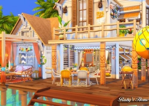 Beach Hideout House at Ruby’s Home Design