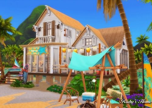 Beach Hideout House at Ruby’s Home Design