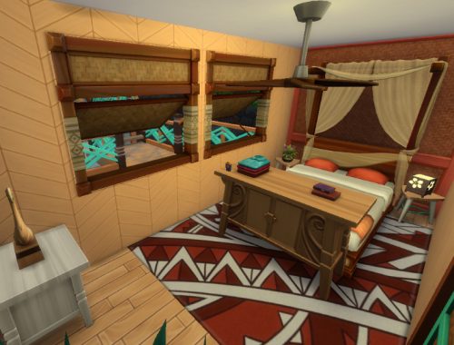 Beach House - Sims July No CC