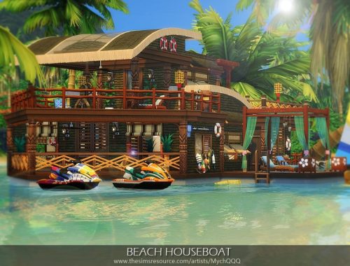Beach Houseboat