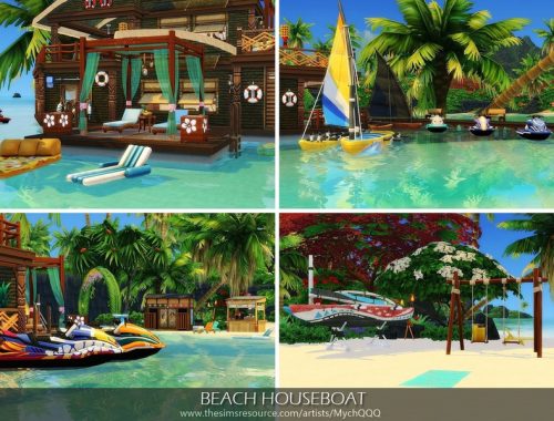 Beach Houseboat