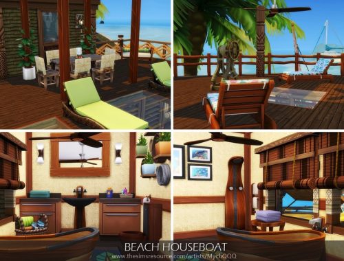 Beach Houseboat
