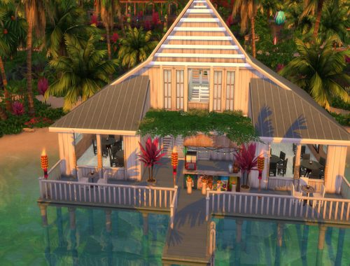 Beach restaurant