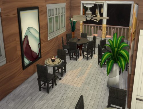 Beach restaurant