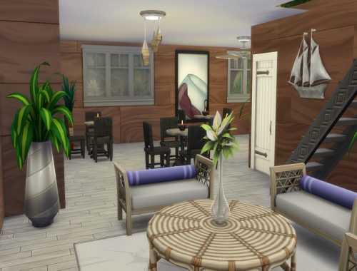 Beach restaurant