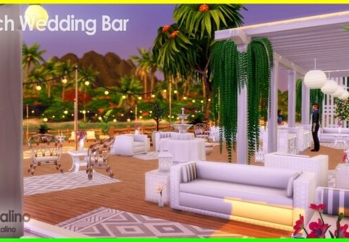 Beach Wedding Bar at Kalino
