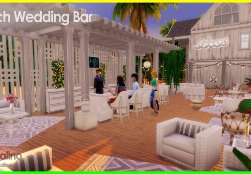 Beach Wedding Bar at Kalino