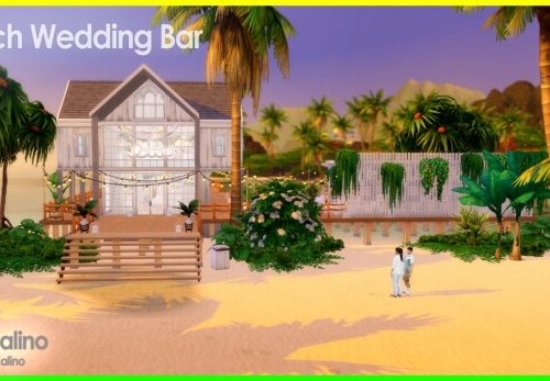 Beach Wedding Bar at Kalino