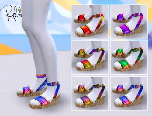 Beach Wedge Sandals - Island Living