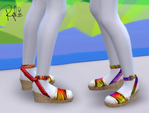 Beach Wedge Sandals - Island Living