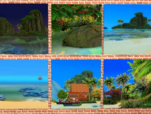 Beautiful Photos & Sky View From Sulani Islands by Caradriel at Mod The Sims