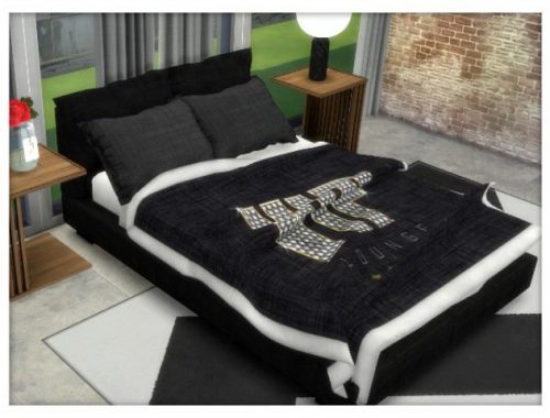 Bed Blanket & Pillows by Oldbox at All 4 Sims