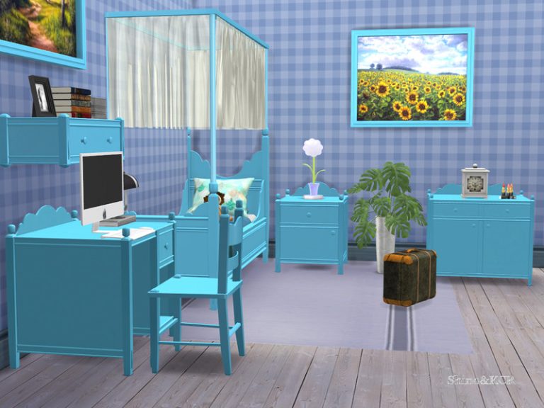 Bedroom Charlott Kids And Toddlers The Sims 4 Catalog