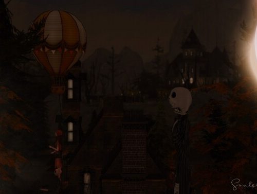 Beetlejuice Manor at SoulSisterSims