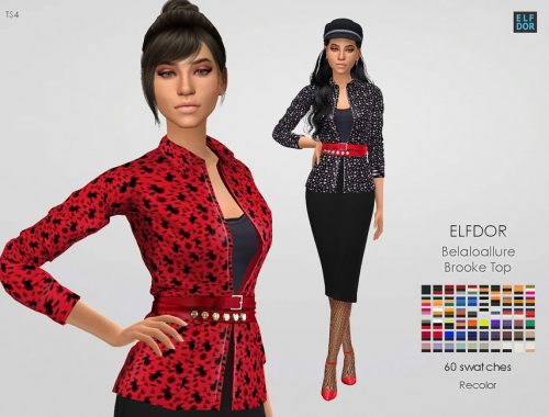 Belaloallure Brooke Top RC
