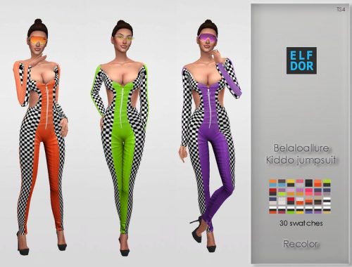 Belaloallure Kiddo Jumpsuit Recolor