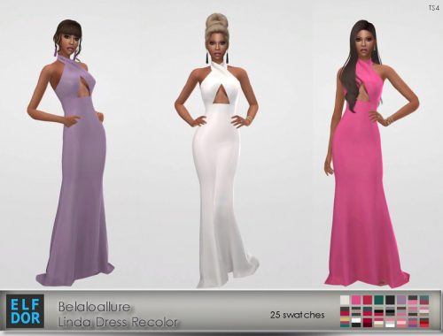 Belaloallure Linda Dress Recolor
