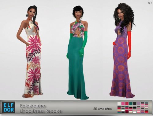 Belaloallure Linda Dress Recolor