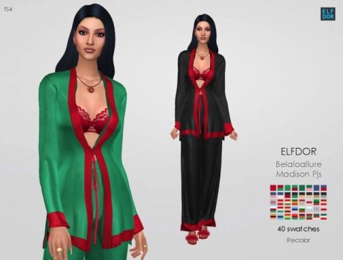 Belaloallure Madison PJ’s RC at Elfdor Sims