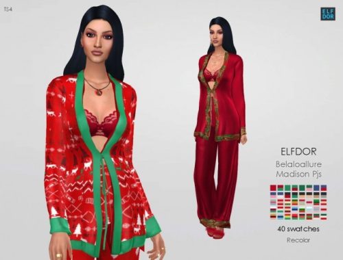 Belaloallure Madison PJ’s RC at Elfdor Sims