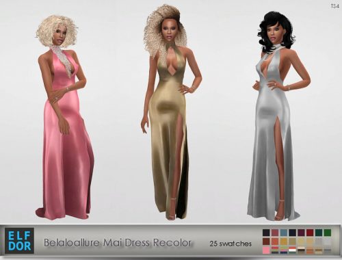 Belaloallure Mai Dress Recolor