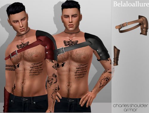 Belaloallure_charles shoulder armor