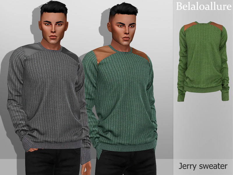 Belaloallure_Jerry sweater - The Sims 4 Catalog