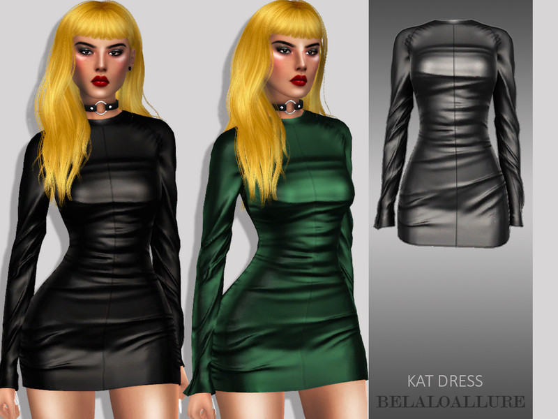belaloallure_Kat dress - The Sims 4 Catalog