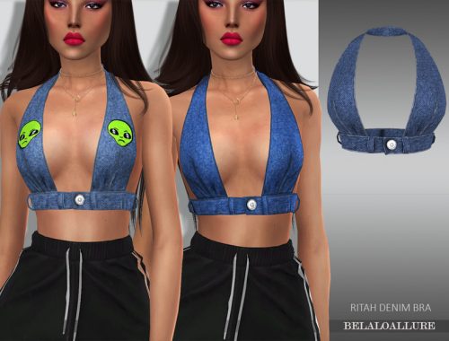 Belaloallure_Ritah denim bra