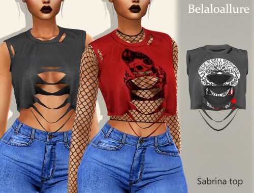 Belaloallure_Sabrina top