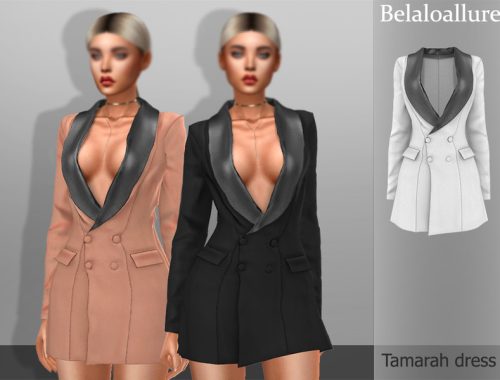 Belaloallure_Tamarah blazer dress
