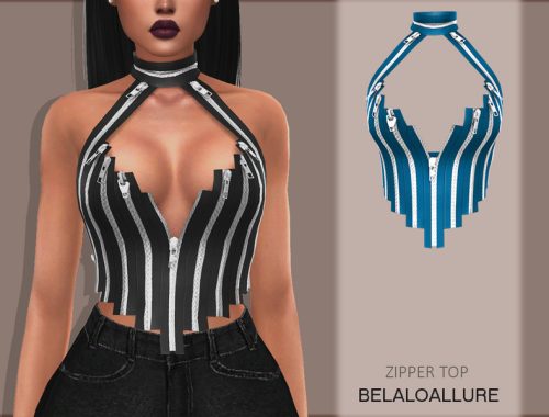 Belaloallure_zipper top