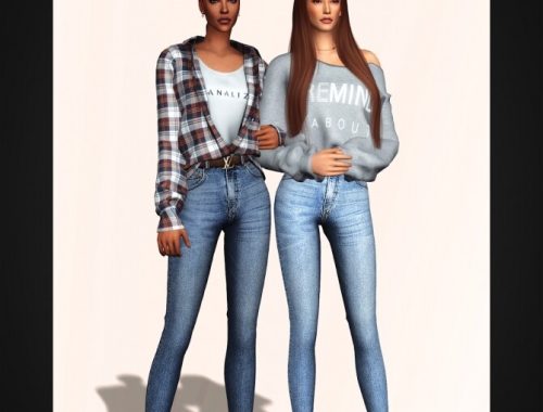Belted Jeans AF at Gorilla