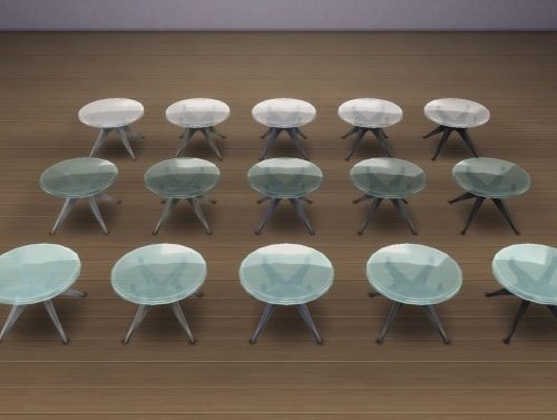 Benner Table Add-ons + Recolors by simsi45 at Mod The Sims