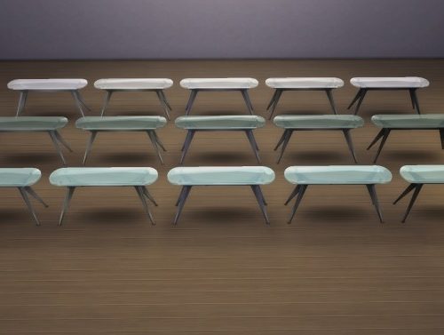 Benner Table Add-ons + Recolors by simsi45 at Mod The Sims