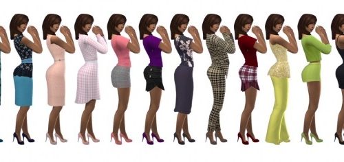 BEO’S PEEPTOE HEELS at Sims4Sue
