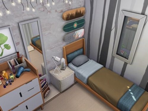 BEST FRIENDS’ TINY LOFT at Aveline Sims
