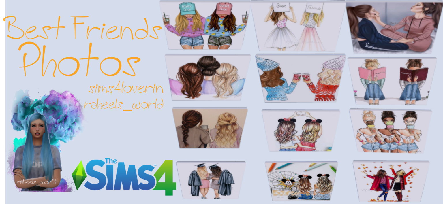 Best Friends Photo Pack - The Sims 4 Catalog