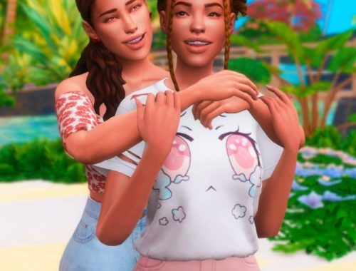 Besties Pose Pack at Katverse