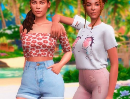 Besties Pose Pack at Katverse